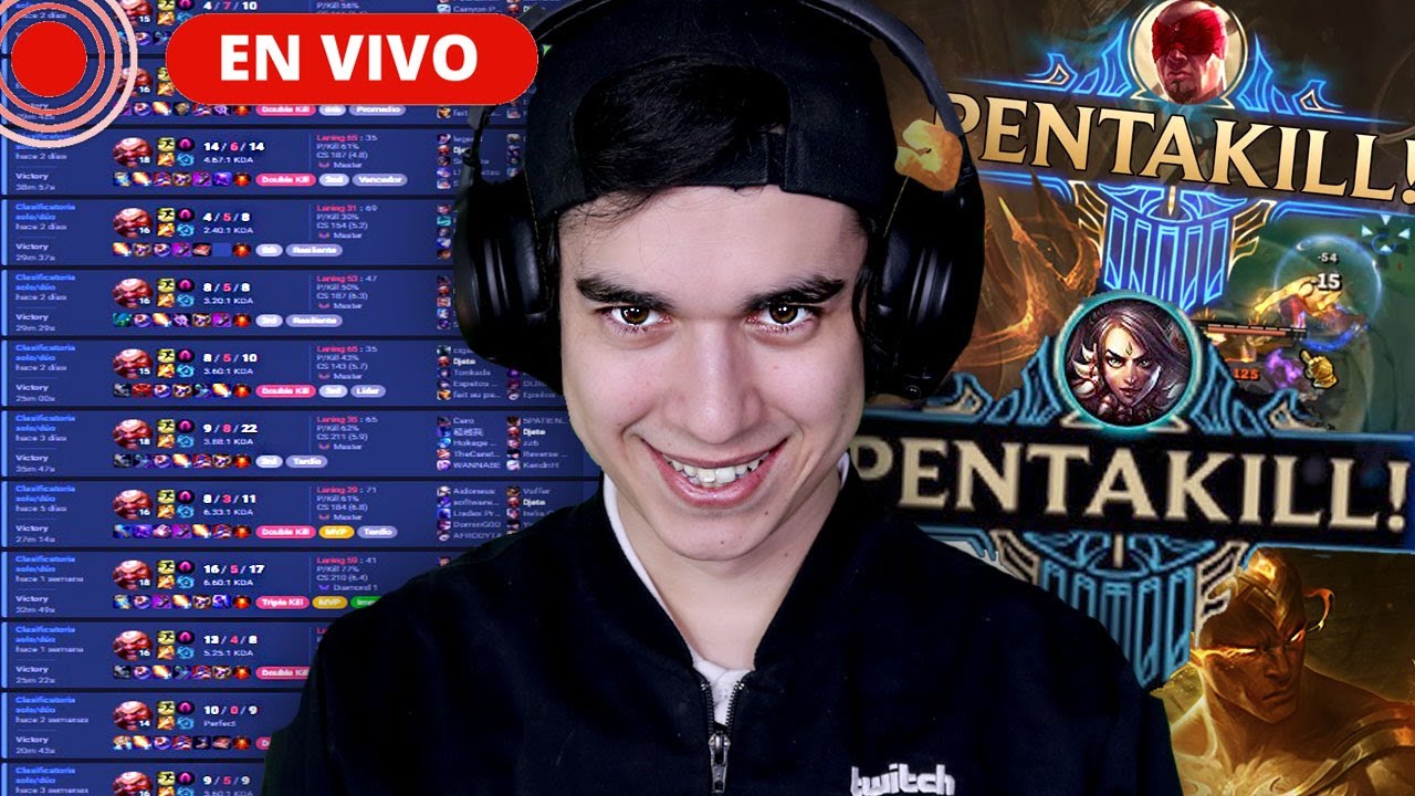 Master 430LP's, top 0.07% de EUW. Stream did&aacute;ctico subiendo a Grandmaster (750LP's)