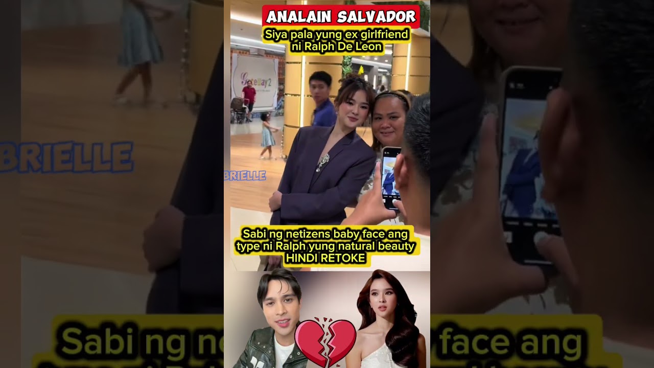 Anailin Salvador ex gf ni Ralph De Leon singkit & at naural beauty #shorts