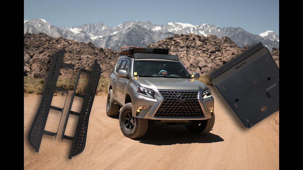 Lexus GX460 Slider and Skid Plate Installation - RCI Offroad