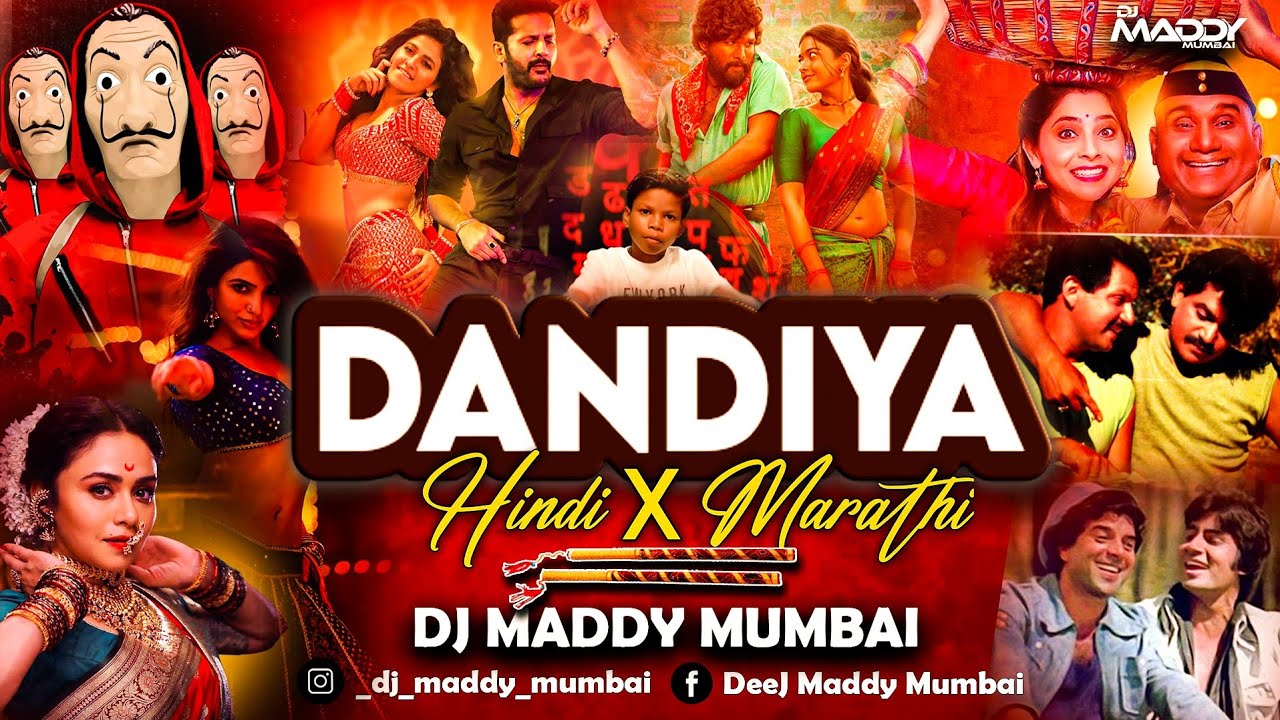 Dandiya Hindi X Marathi | DJ Maddy Mumbai | 2022