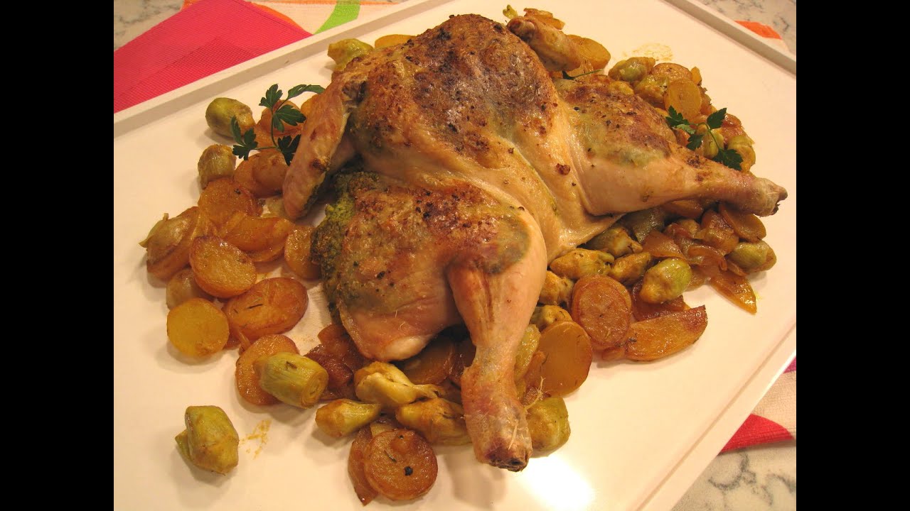Cómetelo | Pollo al ajillo con manzanilla