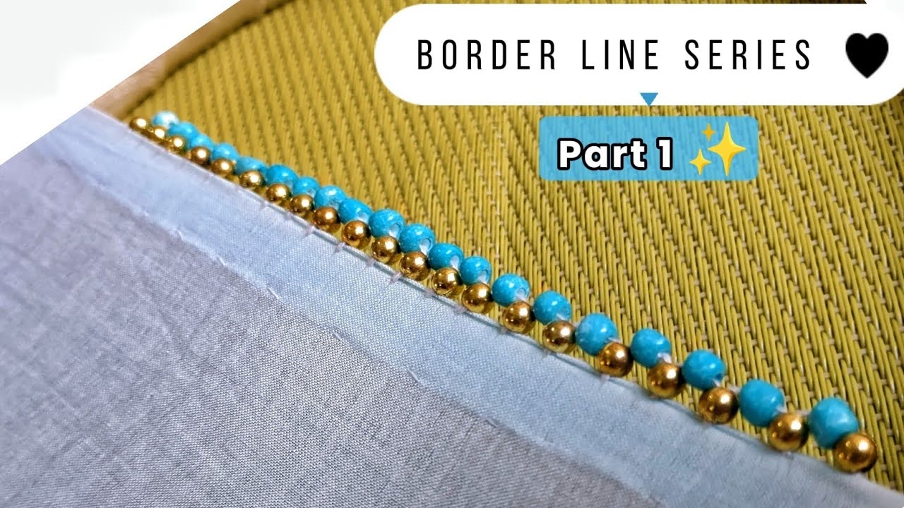 Border Line Series – Part 1 ✨ | Easy & Elegant Design