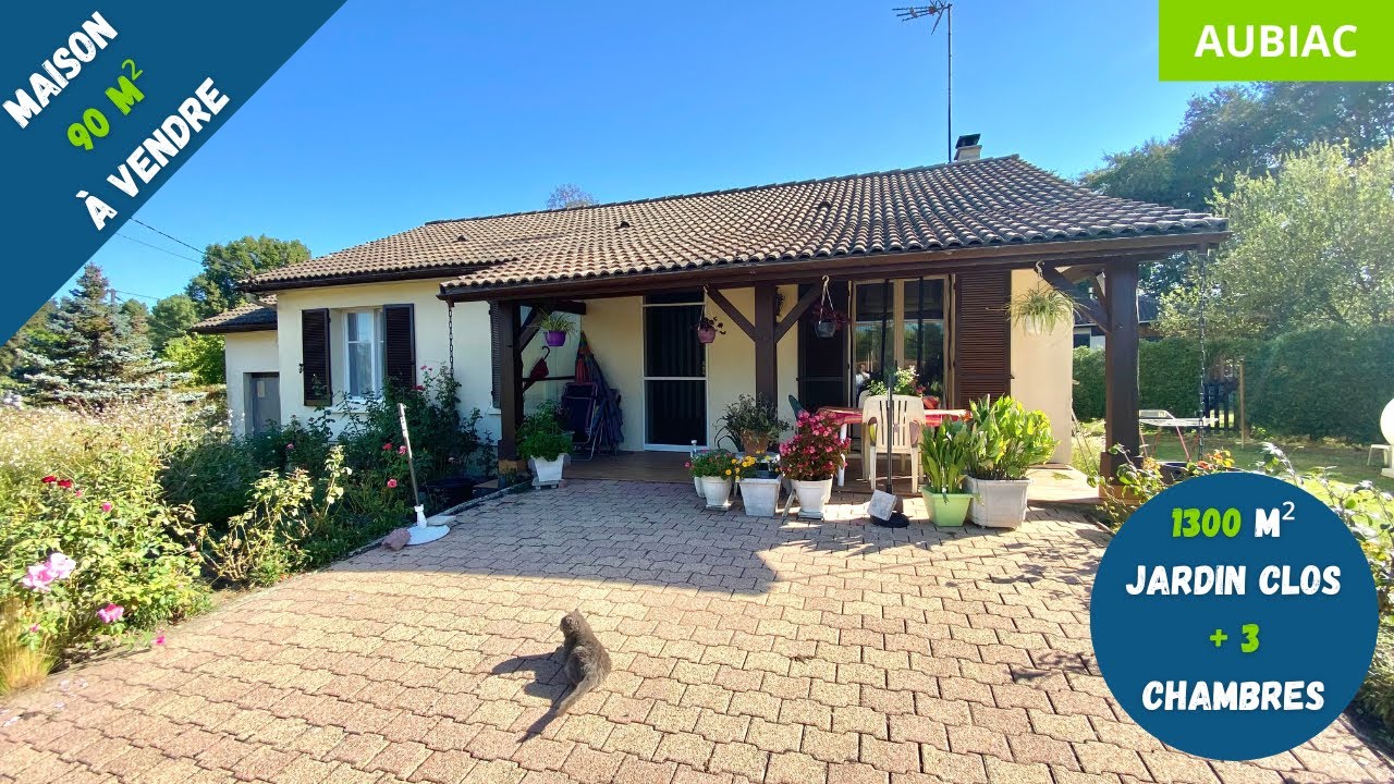 Maison familiale &agrave; vendre sur Aubiac 33430