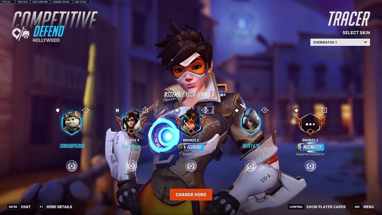 Мы абсолютно доминировали над Голливудом в этом идеальном матче! 😱 #Overwatch2 #Игры #Геймплей