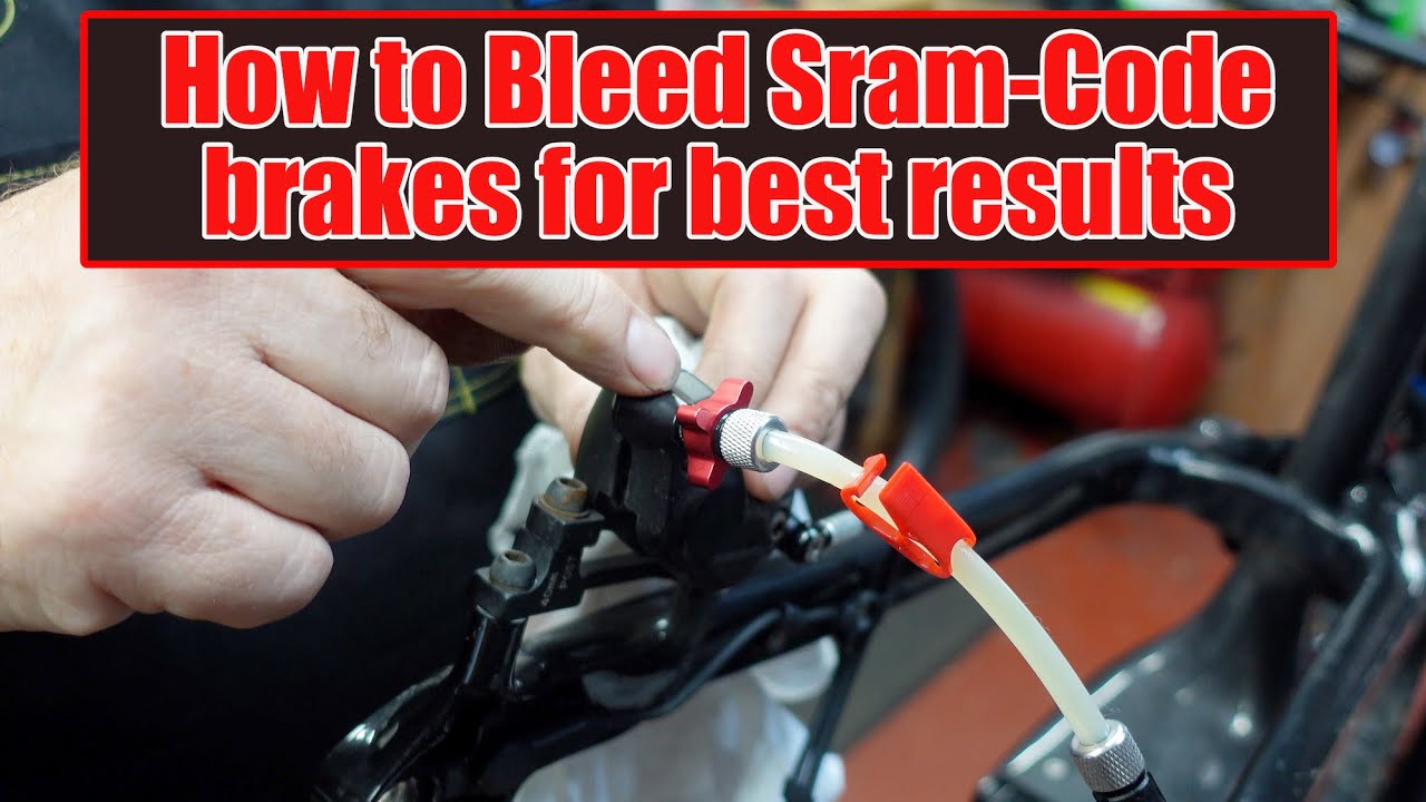 Как прокачать тормоза Sram Code
