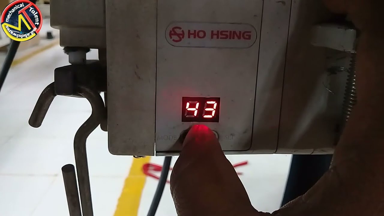 Ho hsing servo motor, model:G60 speed program
