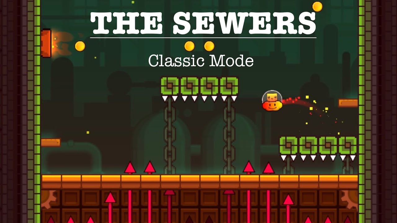The Sewers but in Classic Mode - Geometry Dash