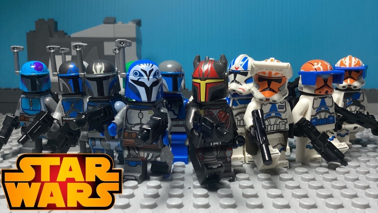 Betrayal on Mandalore Part 2 - Lego Star Wars the Clone Wars (Stop Motion)