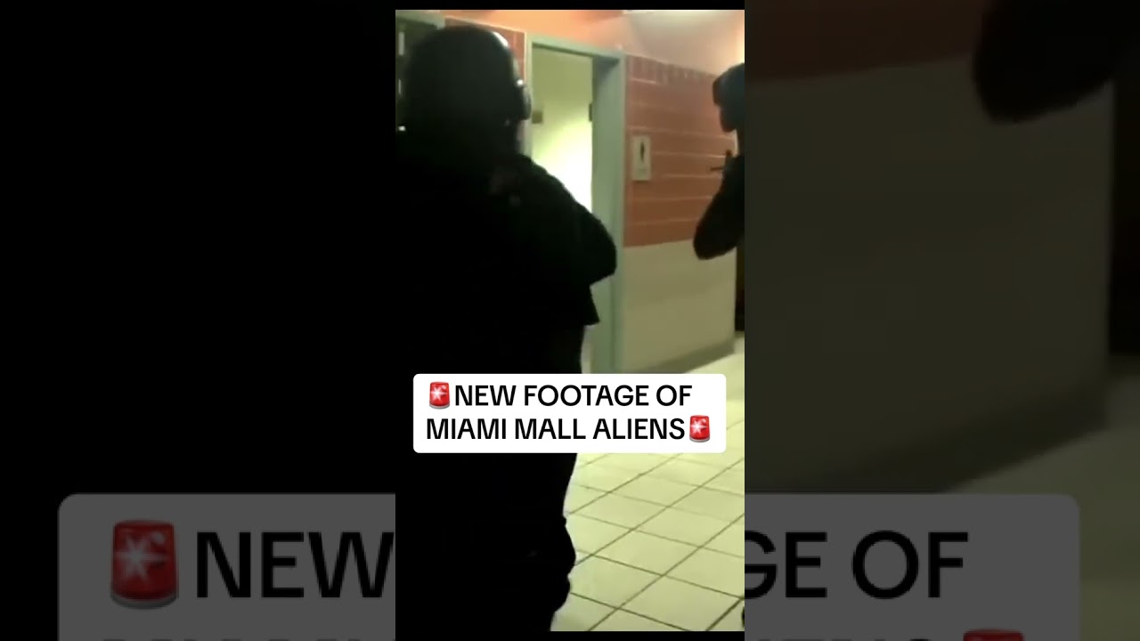 More new footage of Miami mall #aliens