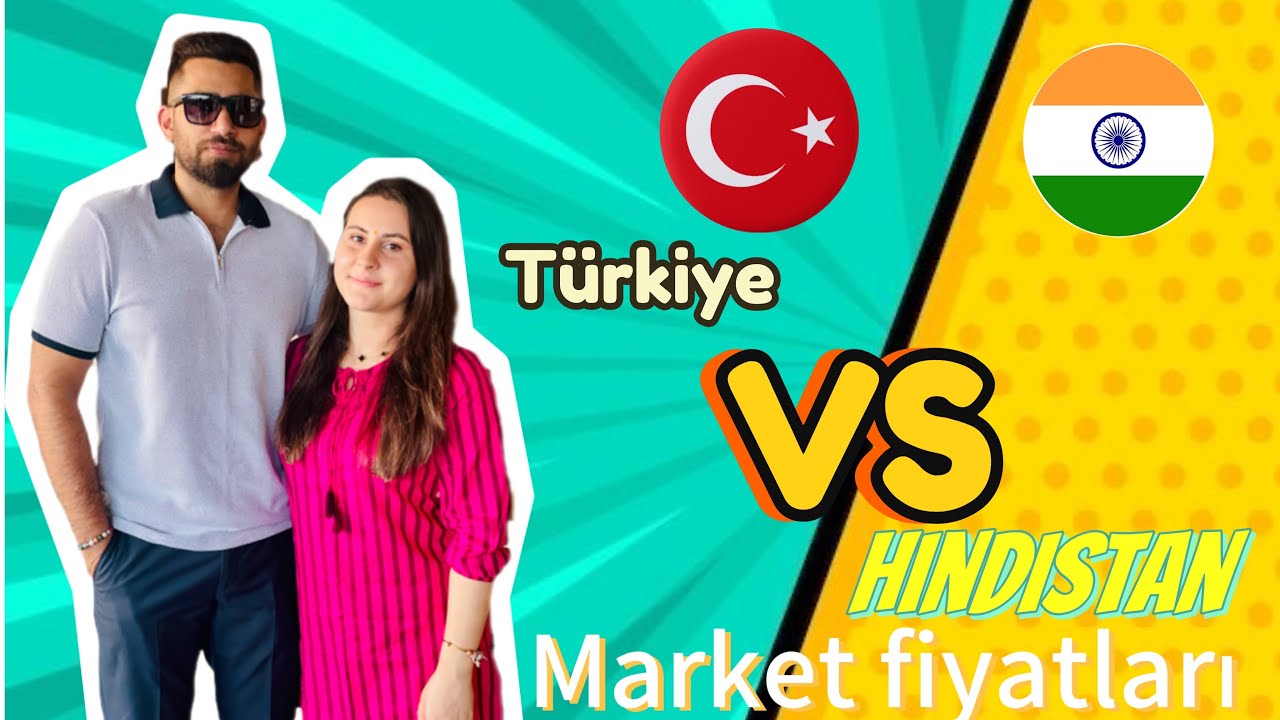 Türkiye VS Hindistan Market difference | September 2023 grocery price India VS Turkey 🇮🇳 🇹🇷