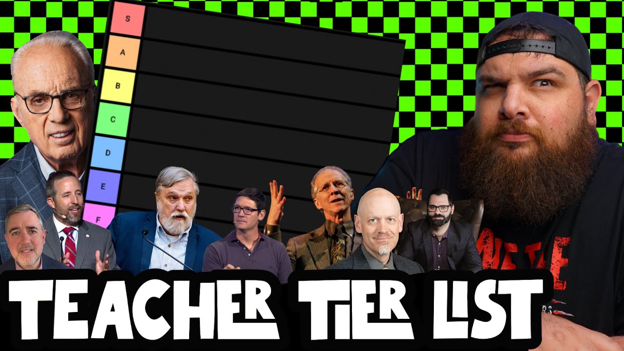 Ranking Celebrity Pastors and Teachers, For Fun