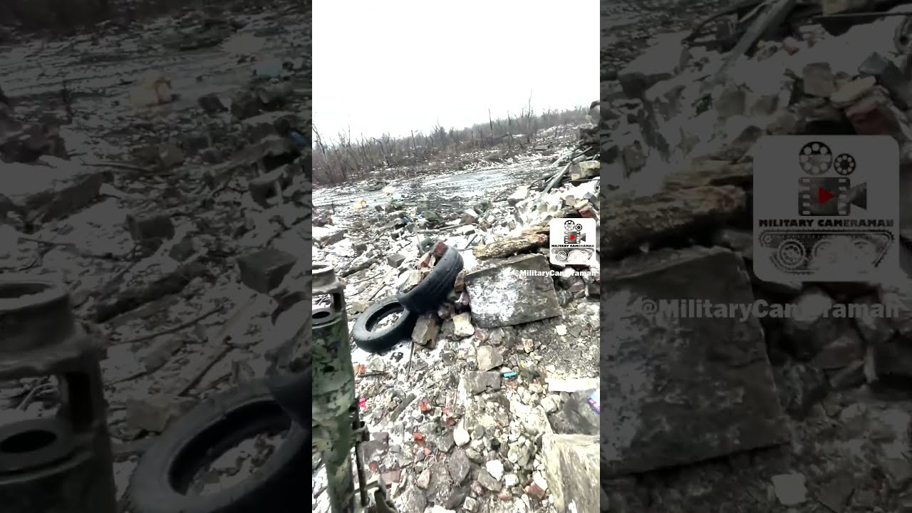 РУЇНИ АВДІЇВКИ 2024: Похмурий постапокаліптичний пейзаж &laquo;русского мира&raquo; 🛡️❄️🏚️