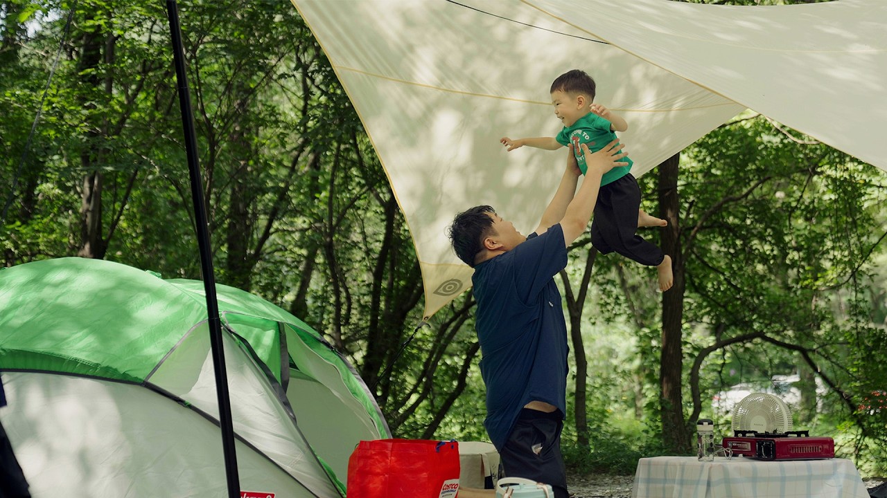 집 물건으로 꾸민 나만의 감성 캠핑 🏕️ (feat. 최소한의 장비로 즐기는 하루)