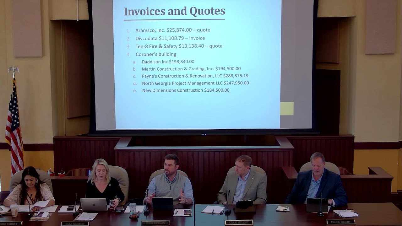 03.10.2026 Stephens County Board of Commissioners live Stream