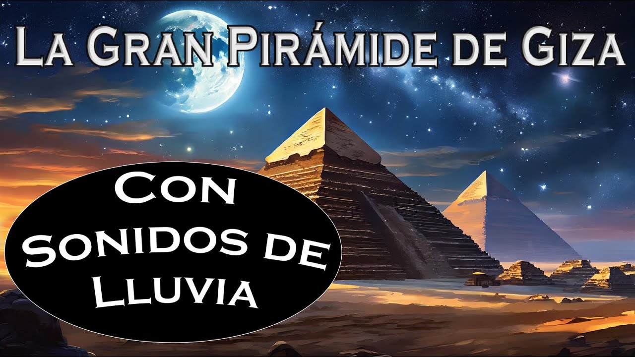 Historia Para Dormir: El Misterio de la Gran Pirámide de Giza (Con Sonidos de Lluvia, ASMR)