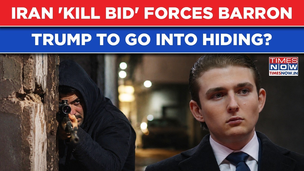 Iran Kill Bid Forces Barron Trump To Go Into Hiding After US Prez Skipped Son's Wedding Citing..?