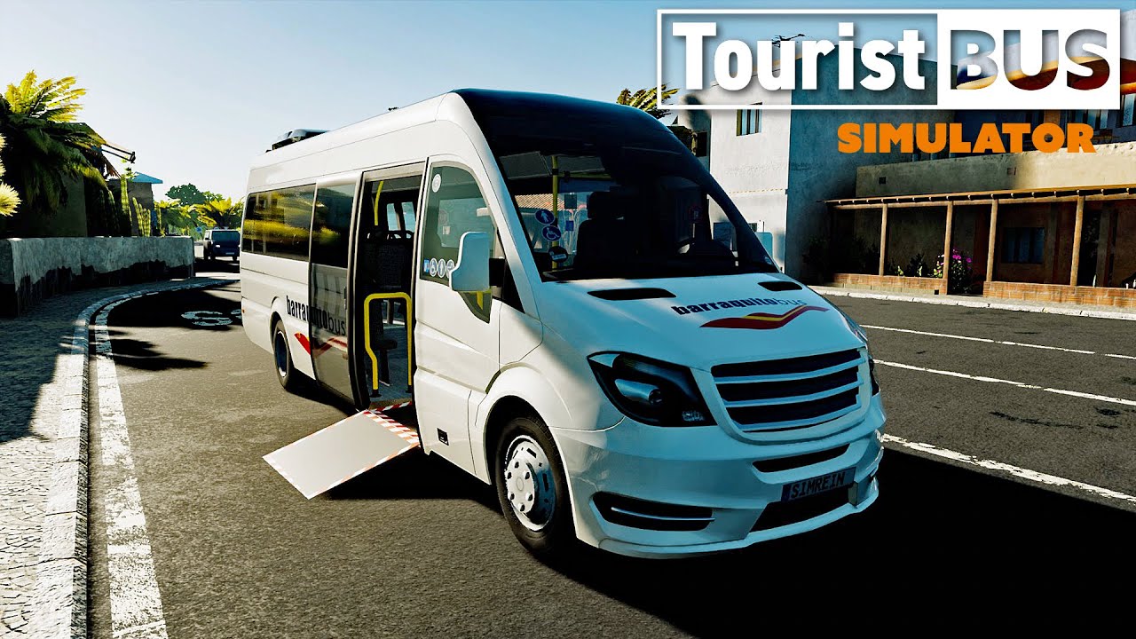 Mercedes-Benz SPRINTER ! ! ! Tourist Bus Simulator ! DLC W906 Gameplay ! ! !