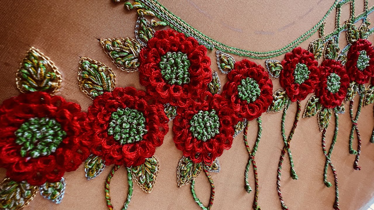 Thread Work Aari Blouse || No Beads, Stones & Zardosi || Mayilthohai Studio