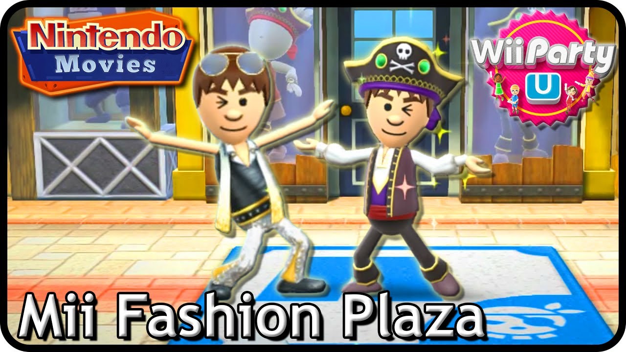 Wii Party U - Mii Fashion Plaza (Maurits vs Rik)