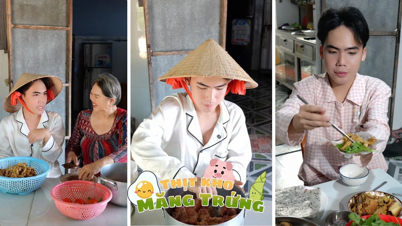 Thịt kho măng trứng đặc sản Tết Mũi Né | Tạ Công Bằng Official