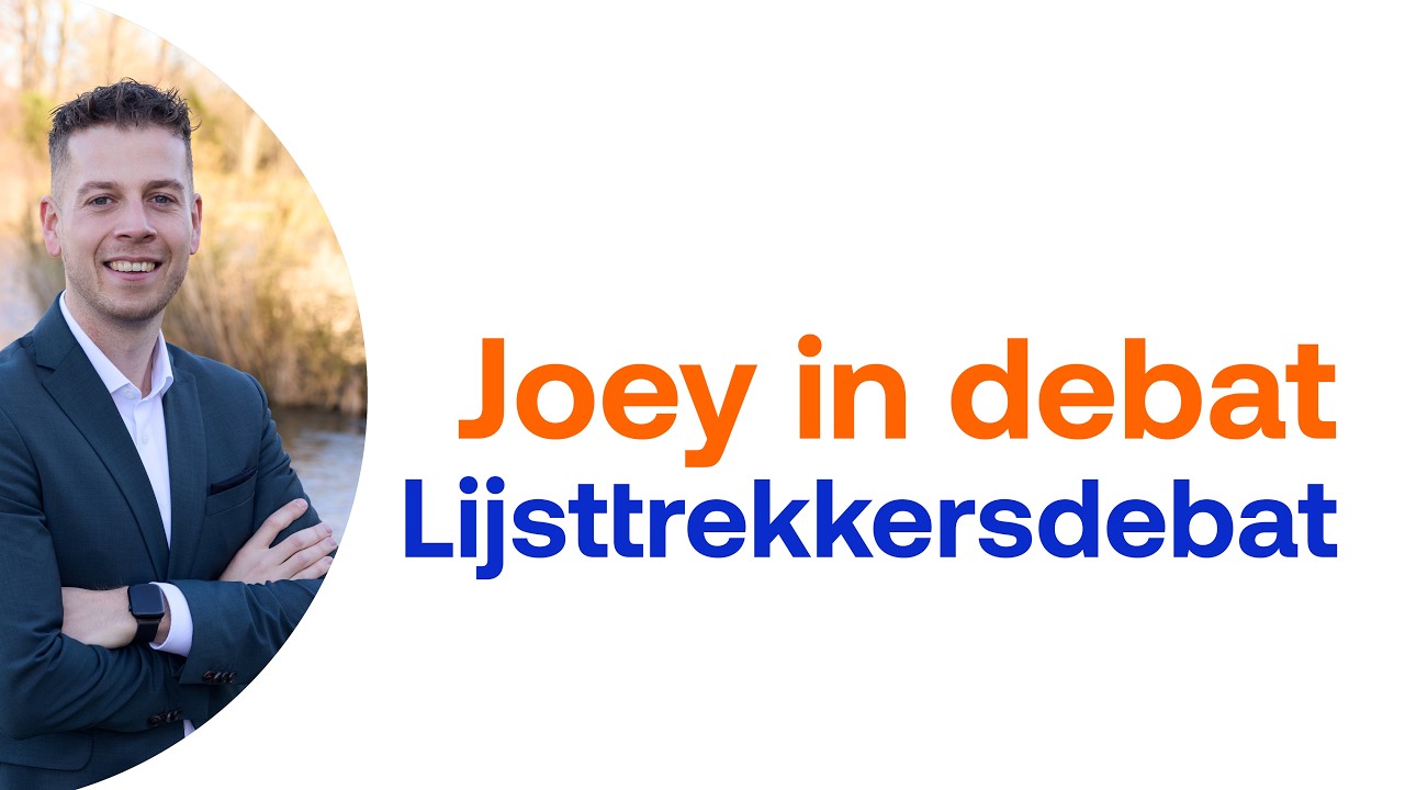 Joey in het Stede Broec'se debat | Lijstrekkersdebat Streekomroep West-Friesland
