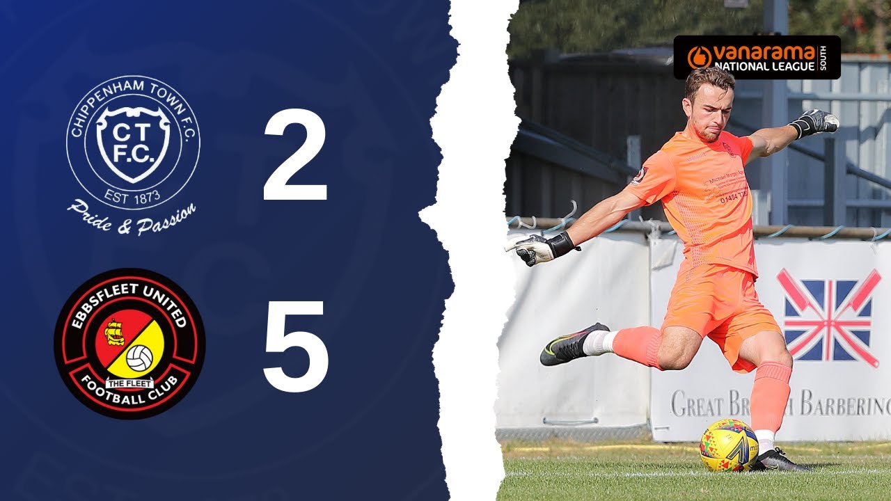 Chippenham Town vs Ebbsfleet United | National League South Highlights, Tue 28th Sept 2021