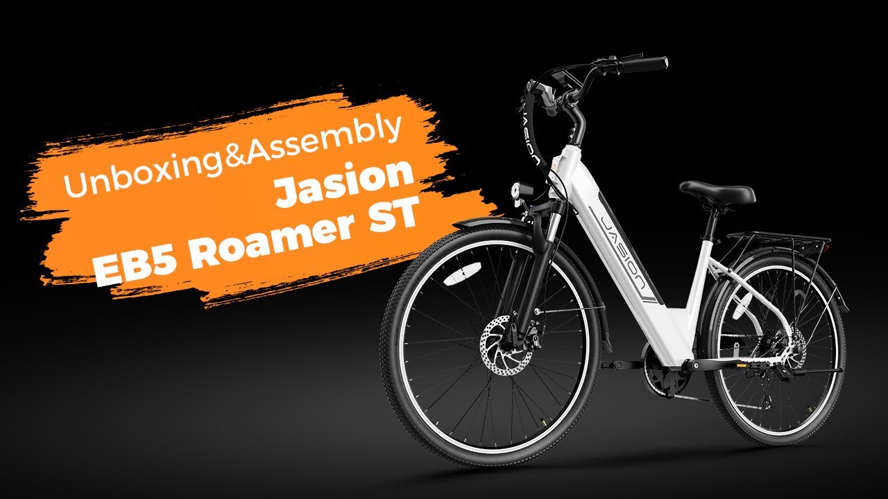 JasionBike&reg; EB5 Roamer ST Electric Bike Unbox & Assembly