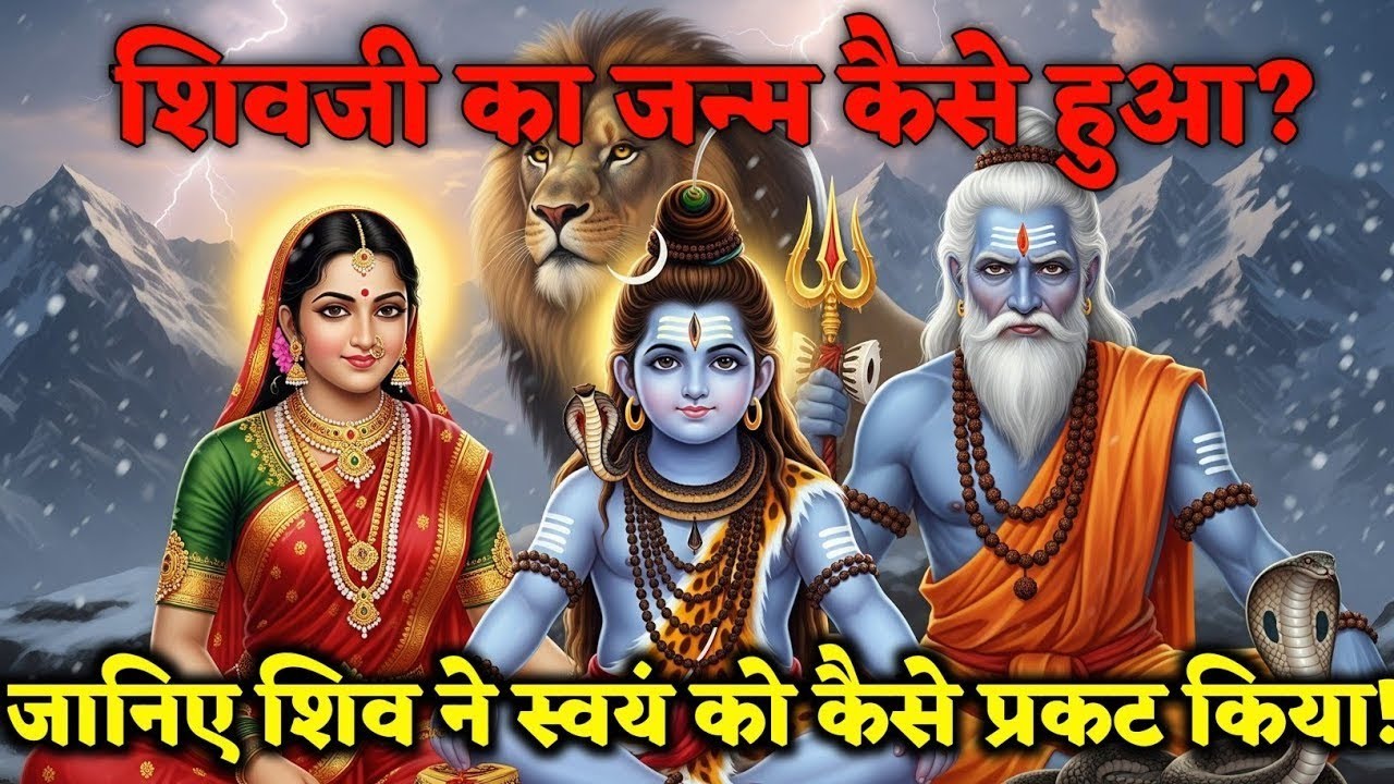 शिवजी का जन्म नहीं हुआ था? जानिए उन्होंने खुद को कैसे प्रकट किया ।@itihaskaRahasya