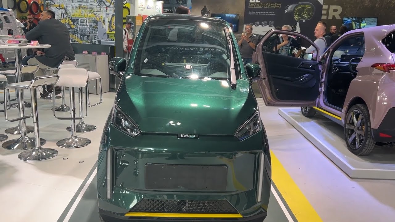Swappa ZIP (2025) Interior And Exterior - EICMA 2024