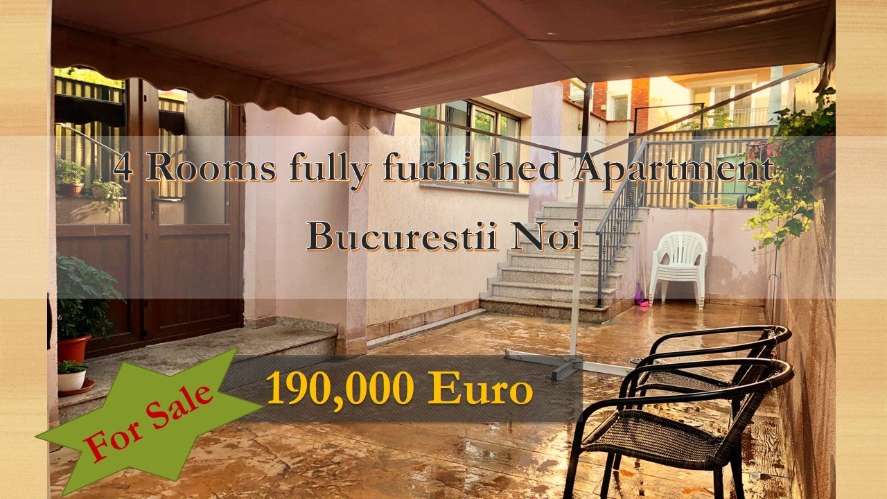 4 Room apartment, 3 bed rooms, 2 baths with yard, Bucurestii Noi | Teodora Sharif