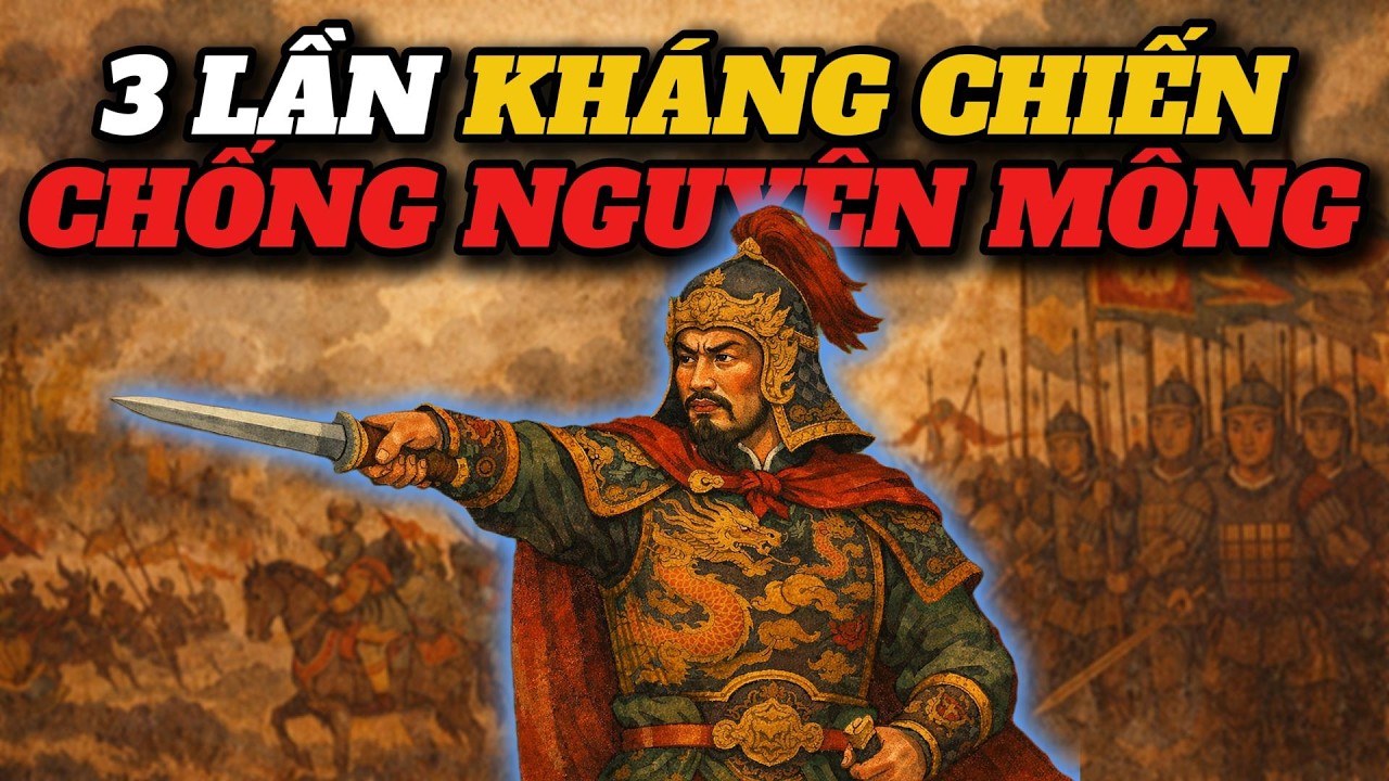 3 Lần Đại Thắng Nguyên Mông | Khi Hào Khí Đông A Nghiền Nát 50 Vạn Quân Giặc