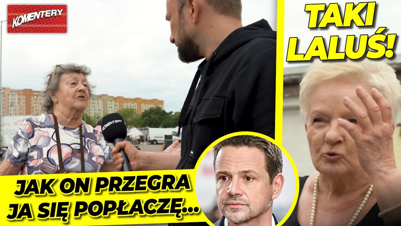 Jak Trzaskowski PRZEGRA, to się POPŁACZĘ. LALUŚ! Polacy POKŁ&Oacute;CILI się o TRZASKOWSKIEGO I KOMENTERY