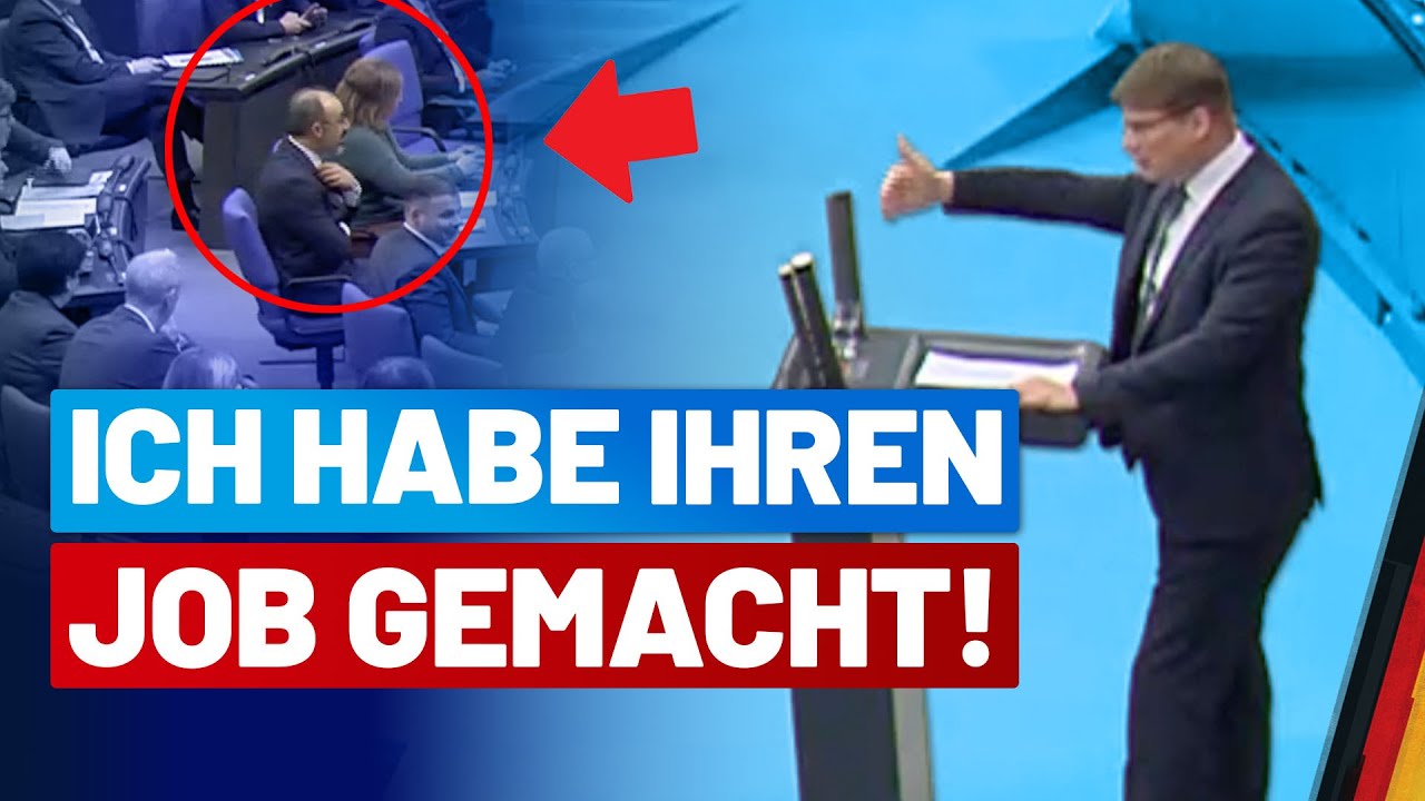 Steffen Kotr&eacute; kontert gr&uuml;nen Zwischenruf zur Russland-Reise! - AfD-Fraktion im Bundestag