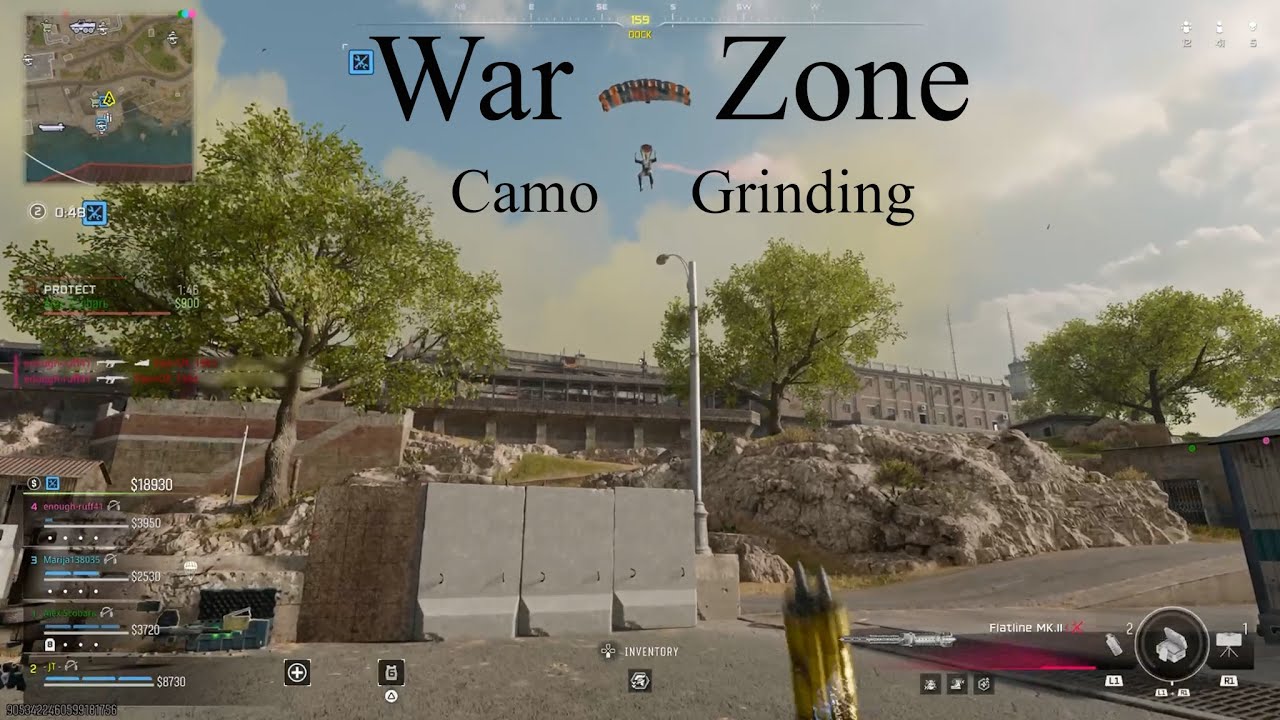 Call of Duty - Warzone - Camo Grinding - Flatline Mk.II - Rebirth Island Casual