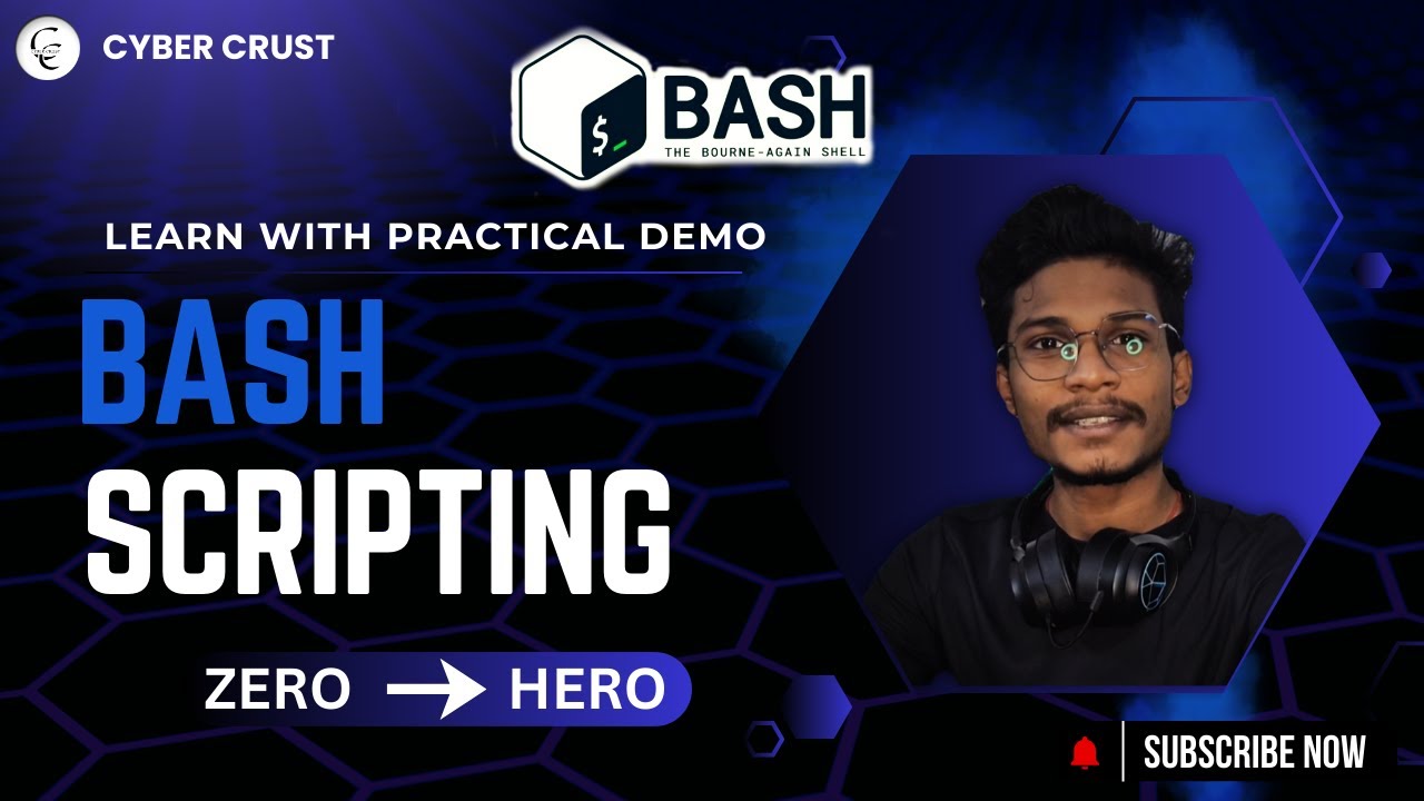 Bash Scripting for Hackers - Day 1 | Foundation | Shell Scripting Full Course  #bashscripting