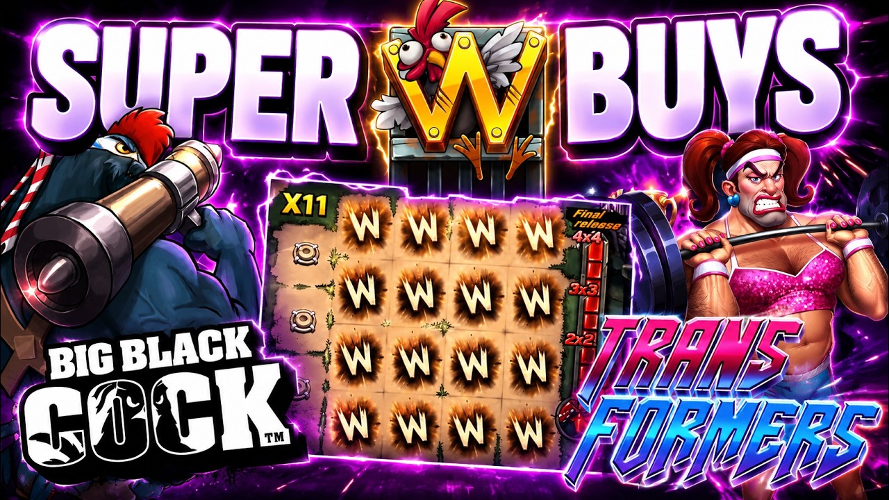 SUPER BUYS ON WICKED GAMES SLOTS INCLUDING BIG B C, TRANSFORMERS & MORE