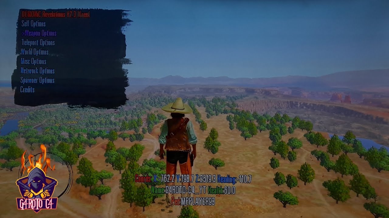 [RED DEAD] Mod Menu Demonic Revelations v2.3 / Bles / Blus / Hen / Cfw