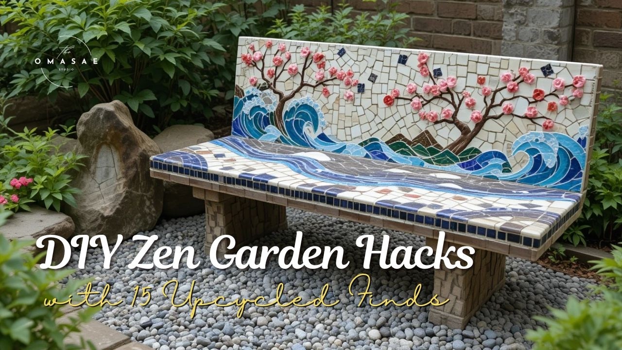 DIY Zen Garden Hacks with 15 Upcycled Finds - Japanese Inspired Retreat Ideas