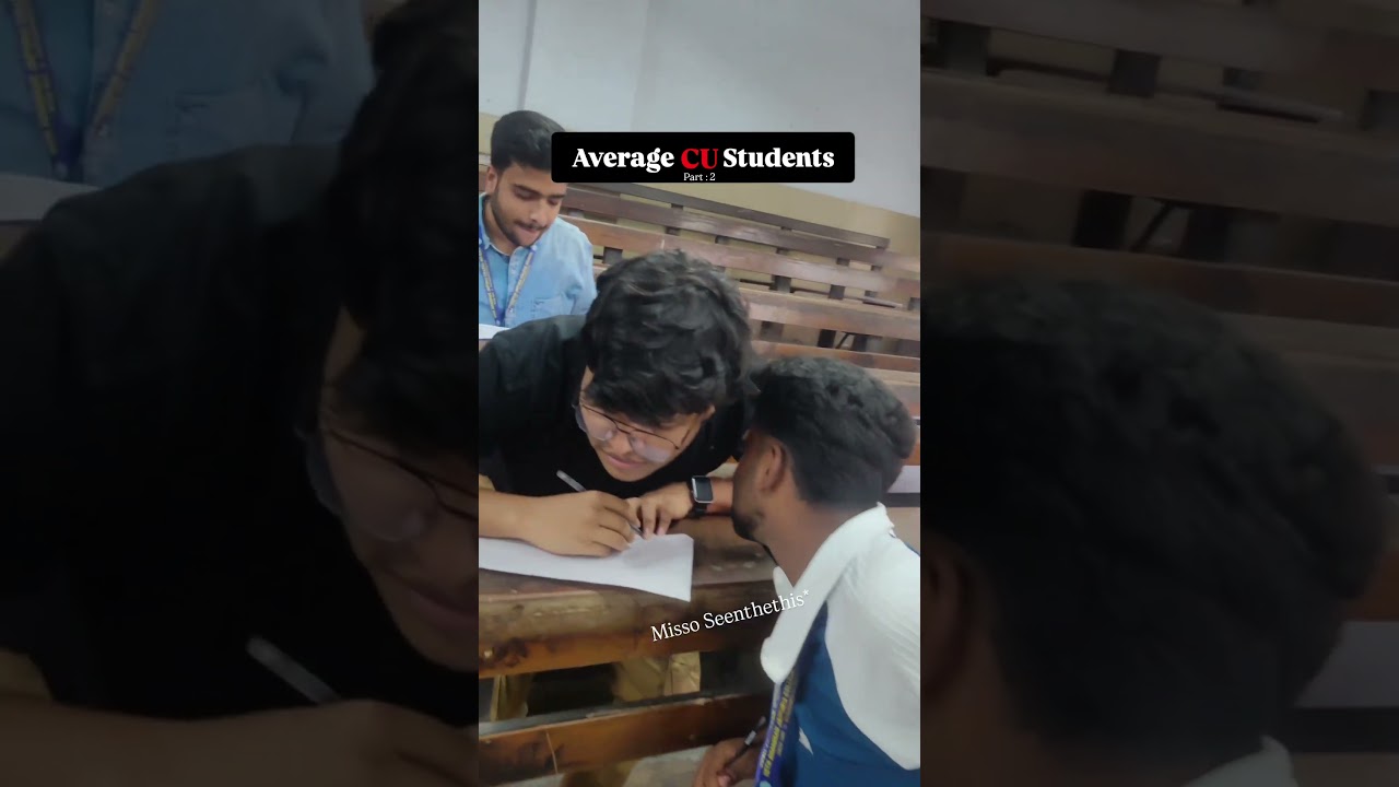 Average CU's exam situation...