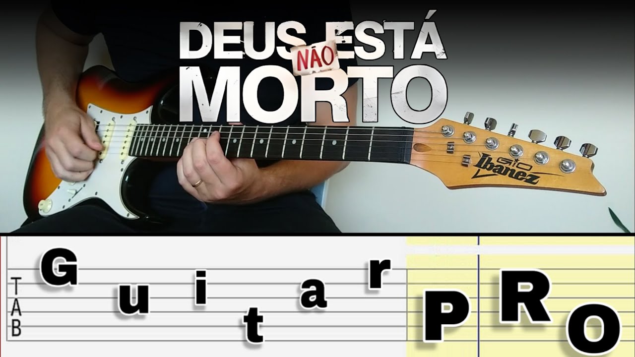 Fernandinho - Deus Não Está Morto GUITAR | Tab + Backing Track