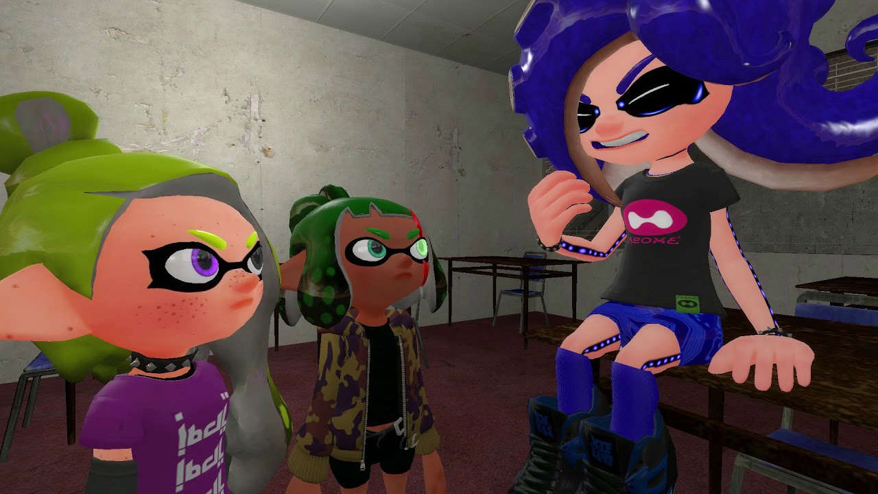 (Splatoon)(Gmod) Mimi and Carly