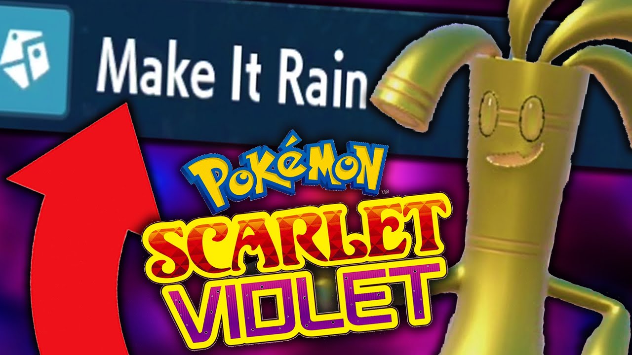 Make it Rain Gholdengo is INSANE! │ Pokemon Scarlet and Violet Wifi Battle