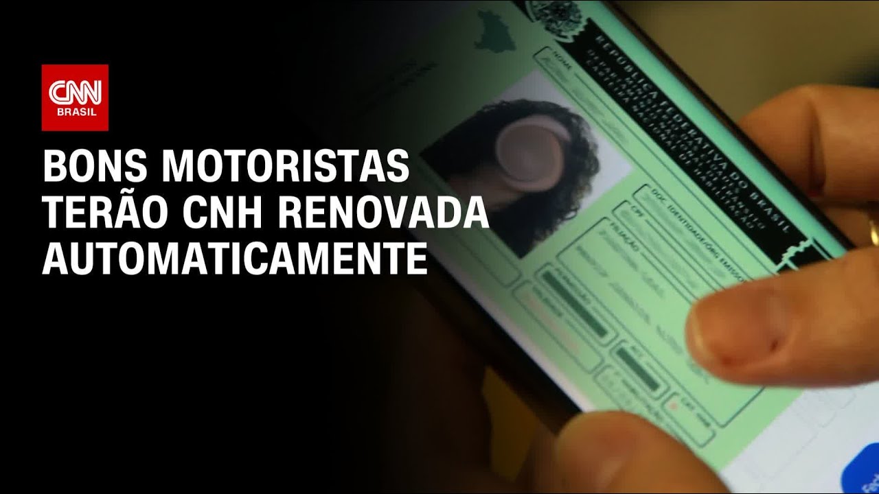 Renova&ccedil;&atilde;o autom&aacute;tica da CNH para motoristas sem infra&ccedil;&otilde;es graves come&ccedil;a nesta sexta (9) | NOVO DIA