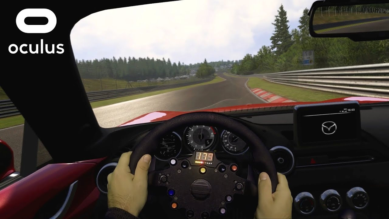 MIXED REALITY - Mazda MX-5 ND Nordschleife Hotlap  8:34 | Assetto Corsa VR Gameplay