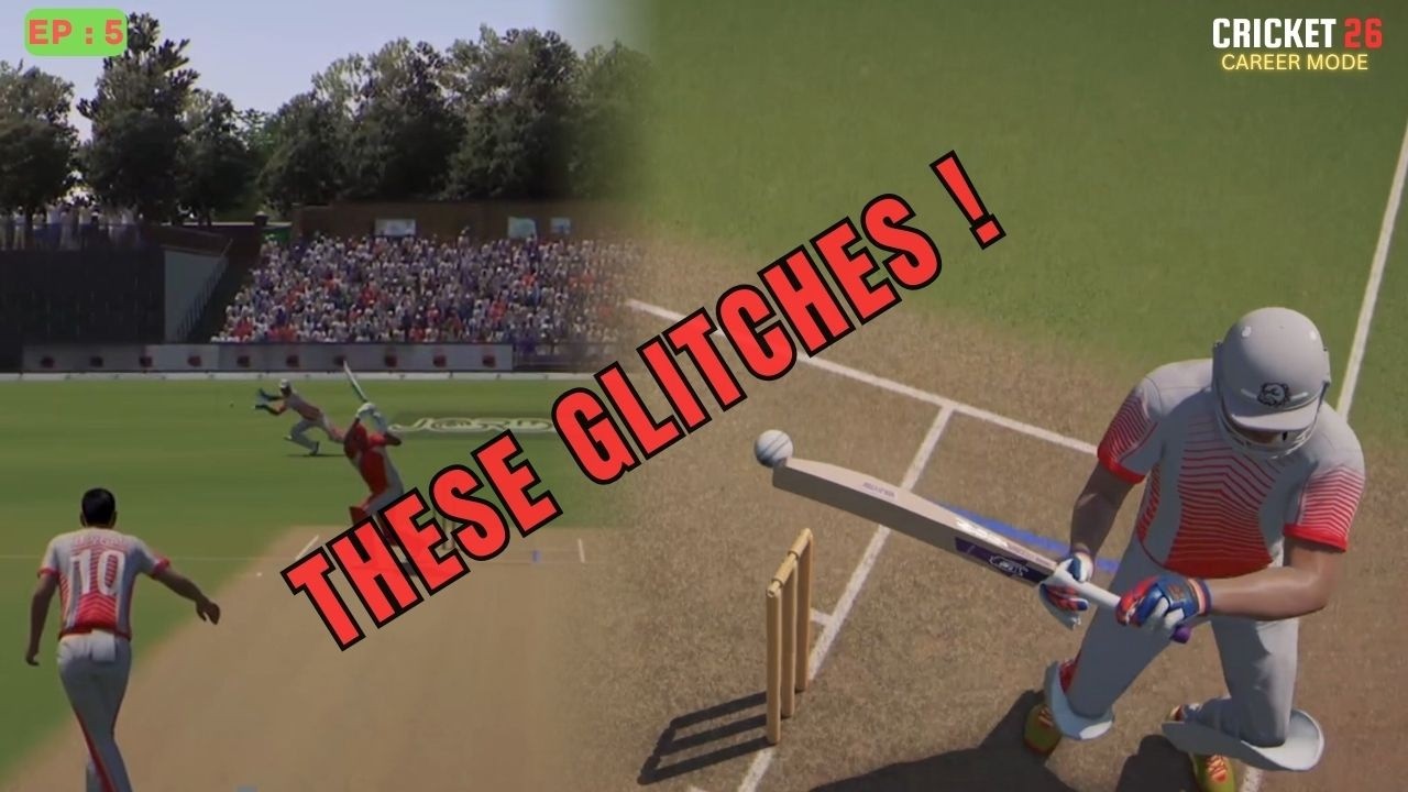 Cricket 26 Glitch Ruined My 5-Fer! | Cricket 26 My Career Mode Ep 5