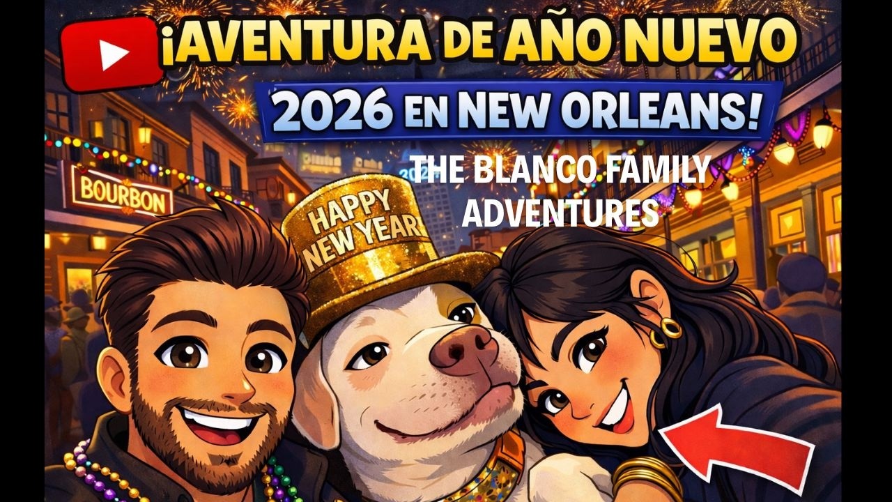 Así Vivimos el Año Nuevo 2026 en New Orleans 🥂🎊 ¡Una Aventura Inolvidable!