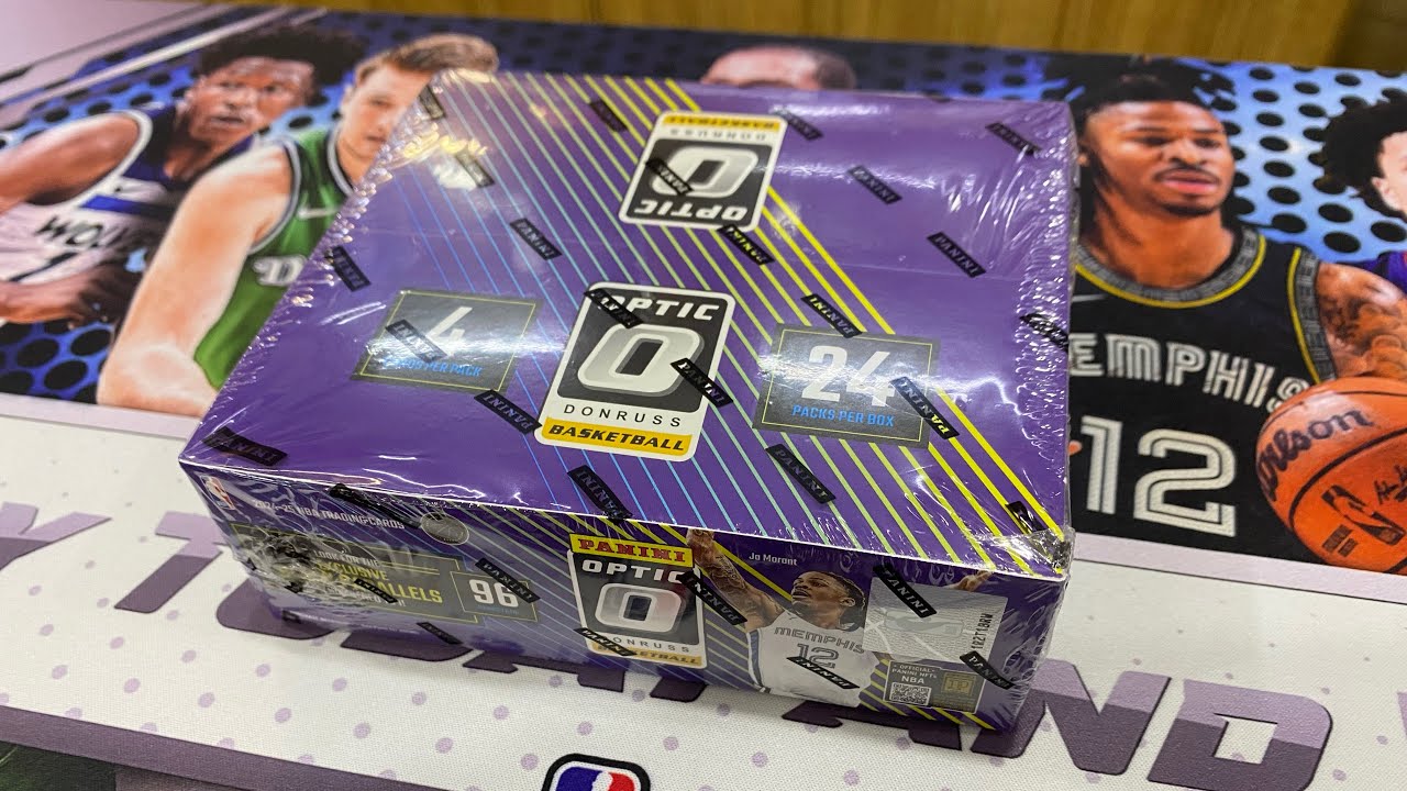 🏀2024-25 NBA Panini  Donruss Optic籃球卡🌈視覺系列Retail(counter display櫃檯陳列盒)