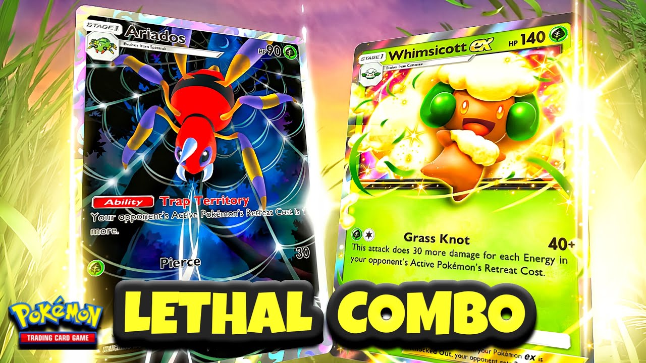 This Whimsicott EX Deck got BUFFED by Ariados in Pokemon Pocket!