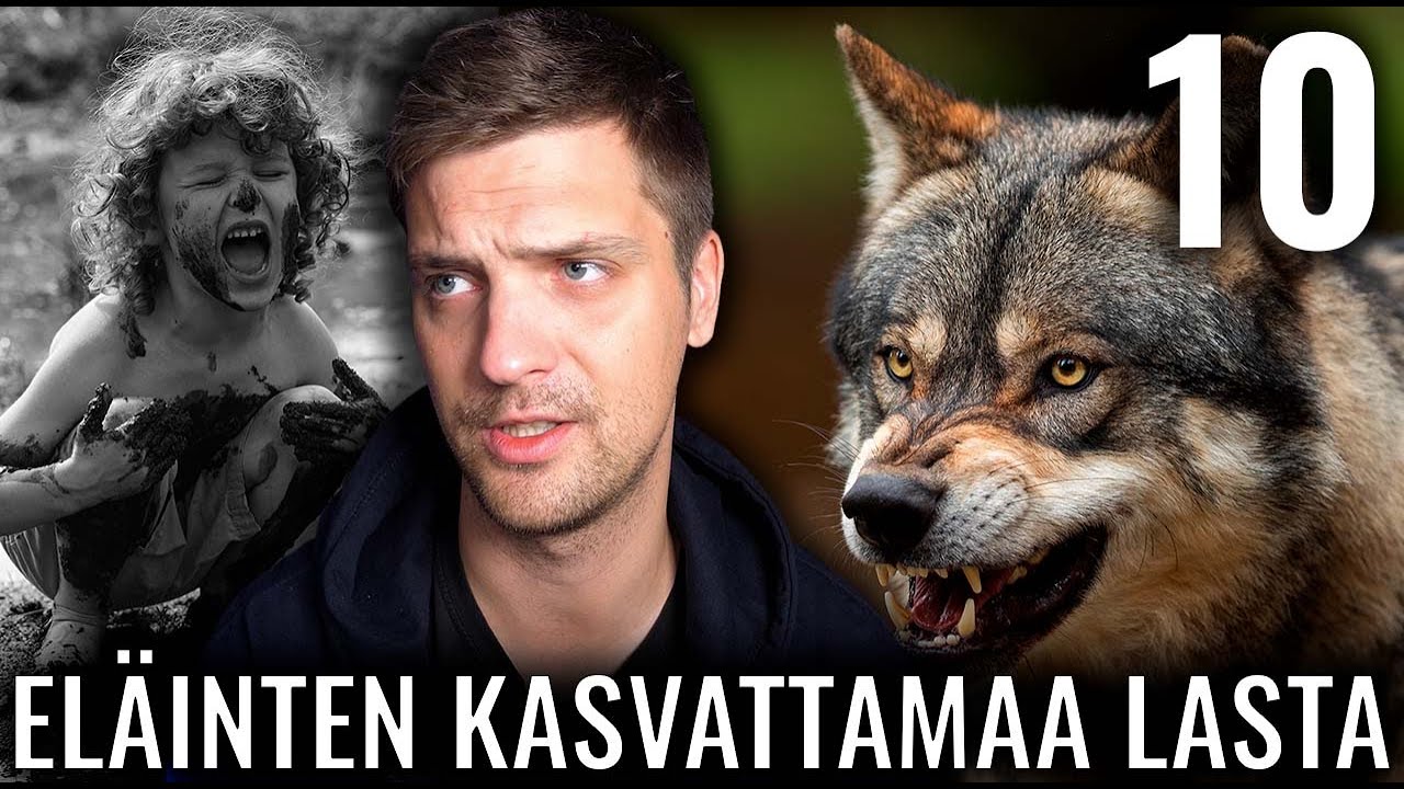 10 ELÄINTEN KASVATTAMAA LASTA