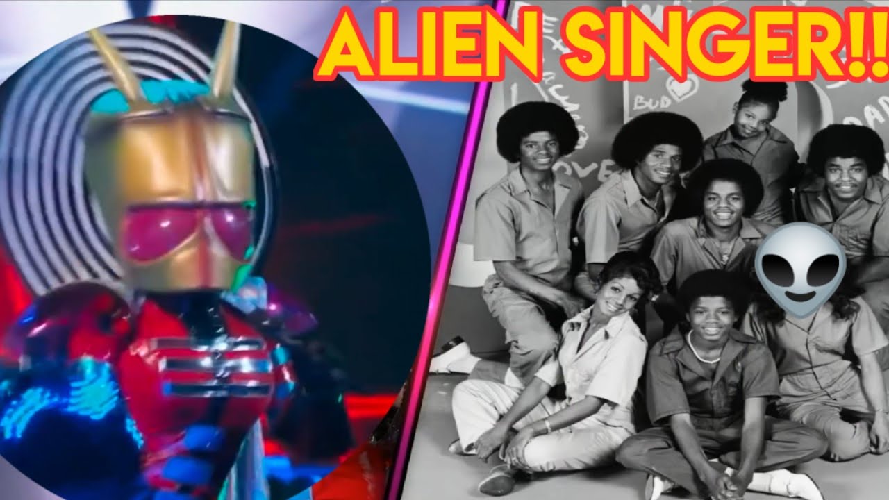 The Masked Singer : Alien Singer Performance and Reveal 👽